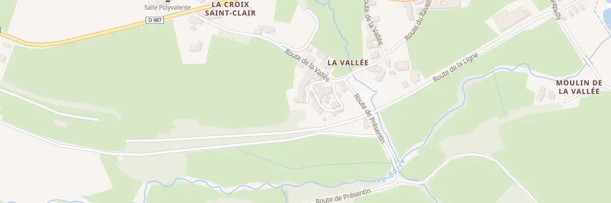 Plan du 5048 La Vallee à Trambly