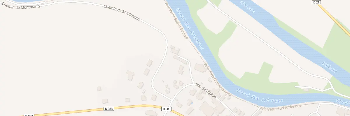 Plan du 2 Rue Abbe Kandelaars à Givry