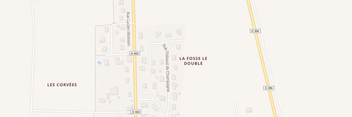 Plan du 13 Rue Thibaud de Champagne à Brienne-la-Vieille