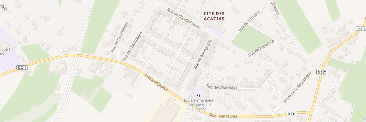 Plan du 5 Rue d’Anjou à Épinac