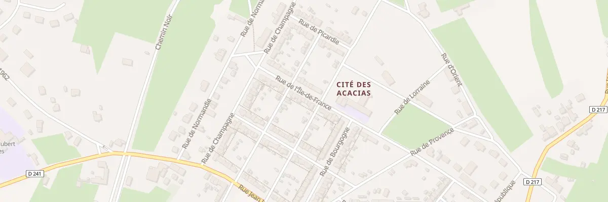 Plan du 26 Rue de l’Ile de France à Épinac
