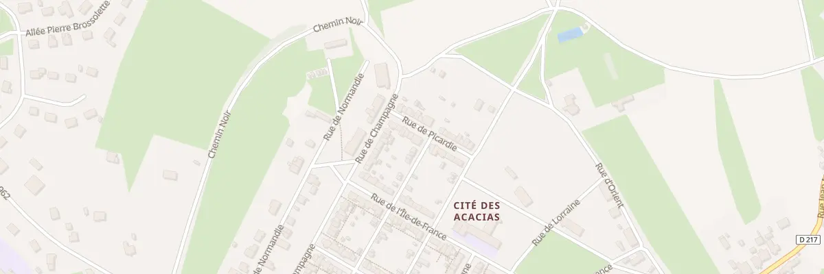 Plan du 12 Rue de Picardie à Épinac