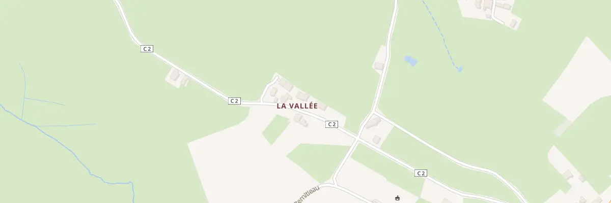 Plan du 736 Rte de la Vallee à Buffières