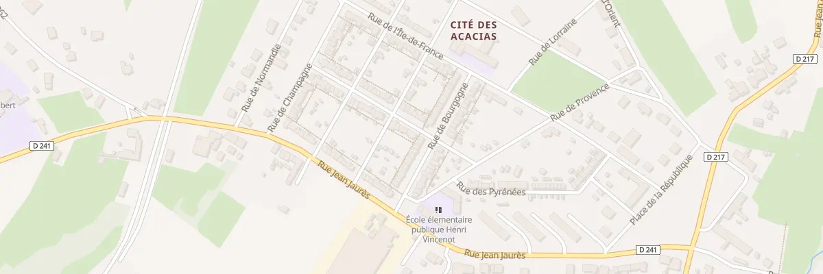 Plan du 1 Rue d’Anjou à Épinac