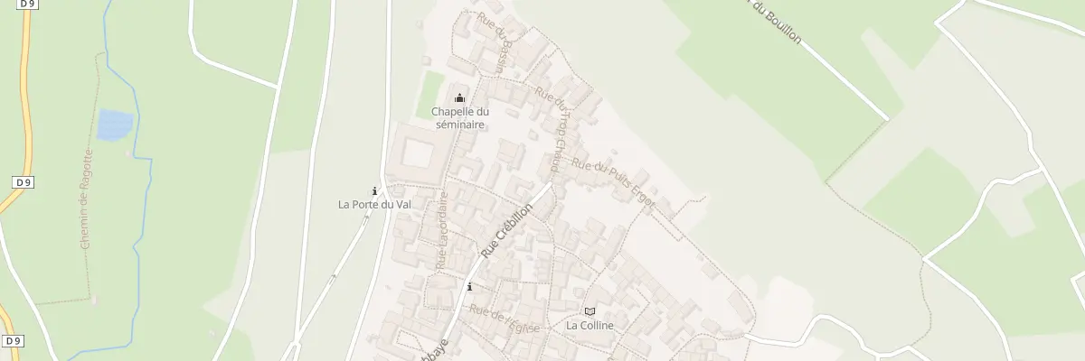 Plan du 3 Rue du Trop Chaud à Flavigny-sur-Ozerain