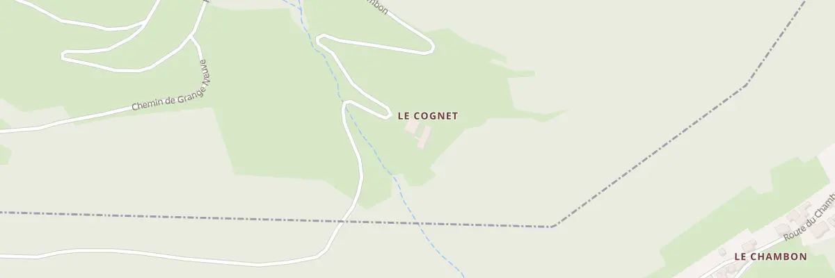 Plan du 5018 Le Cognet à Monestier