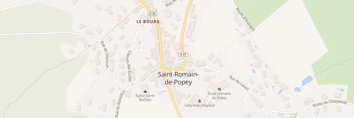Plan du 15 Rle des Gones à Saint-Romain-de-Popey