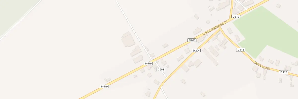 Plan du 7 Rte Nationale 19 à Magny-Fouchard