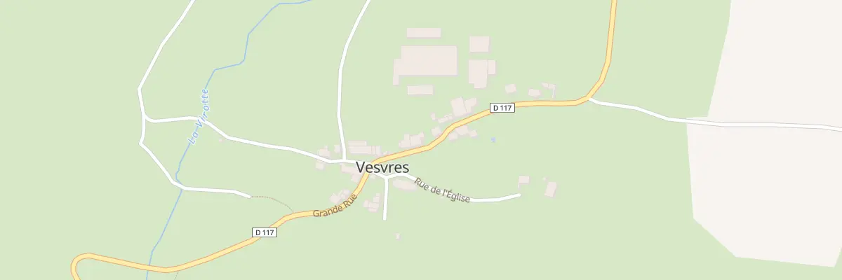 Plan du 10 Rue Grande Rue à Vesvres