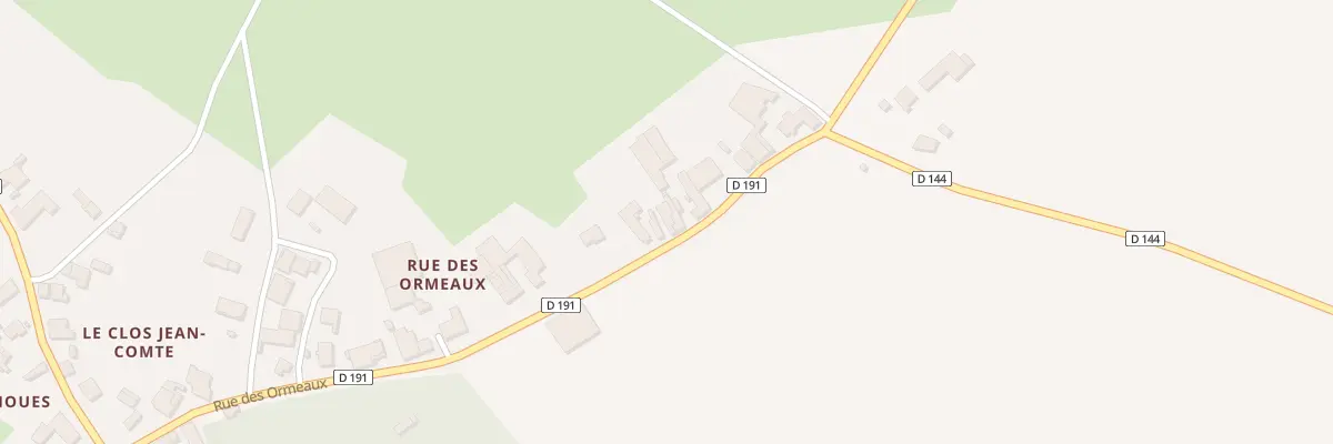 Plan du 25A Rue des Ormeaux à Vauchonvilliers