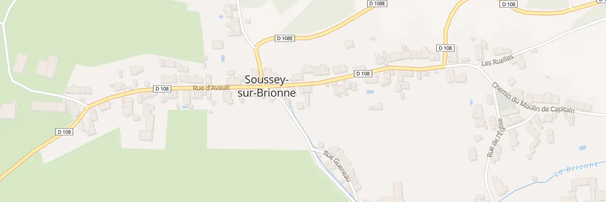 Plan du 4 Grande Rue à Soussey-sur-Brionne