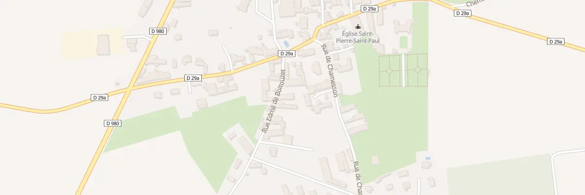 Plan du 3 Rue Edme Boitouzet à Ampilly-le-Sec