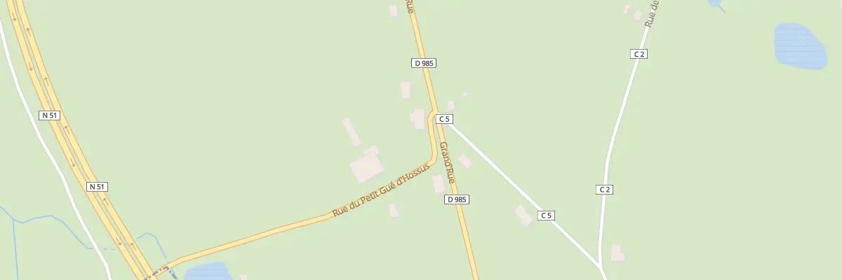 Plan du 47 Rue Grand Rue à Gué-d’Hossus