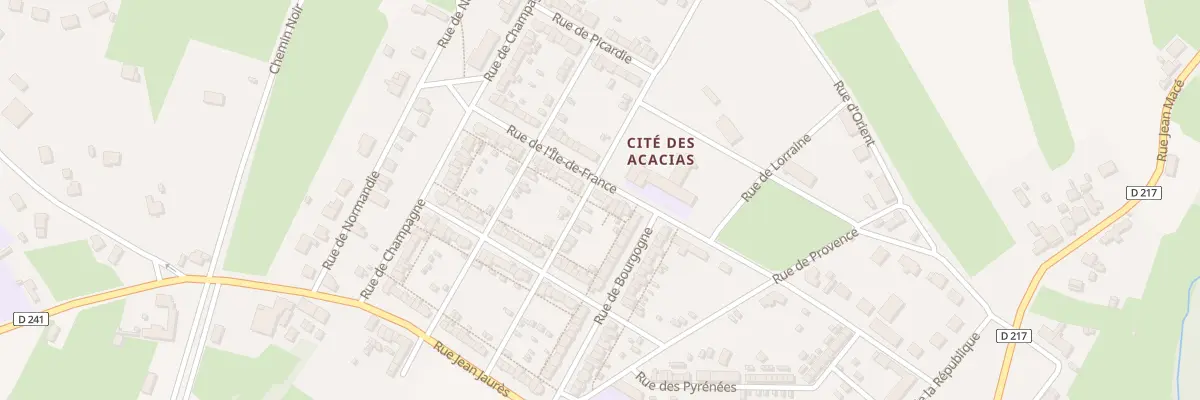 Plan du 36 Rue de l’Ile de France à Épinac