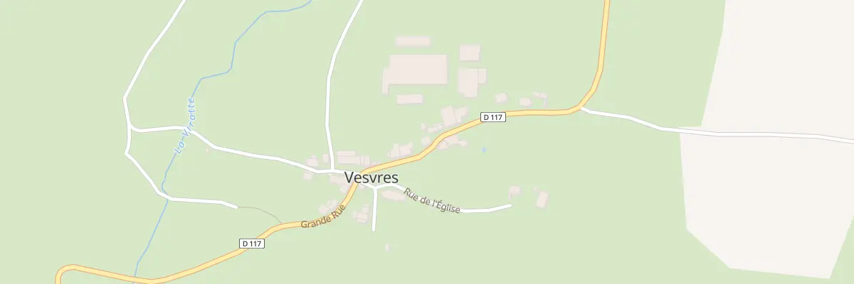 Plan du 8 Rue Grande Rue à Vesvres