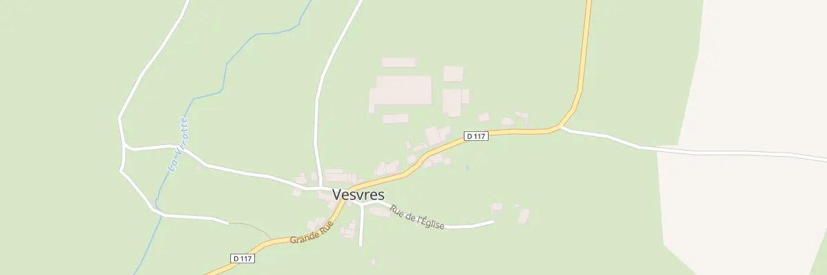 Plan du 6 Rue Grande Rue à Vesvres