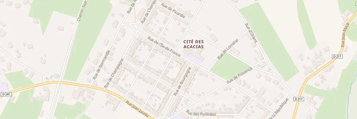 Plan du 38 Rue de l’Ile de France à Épinac