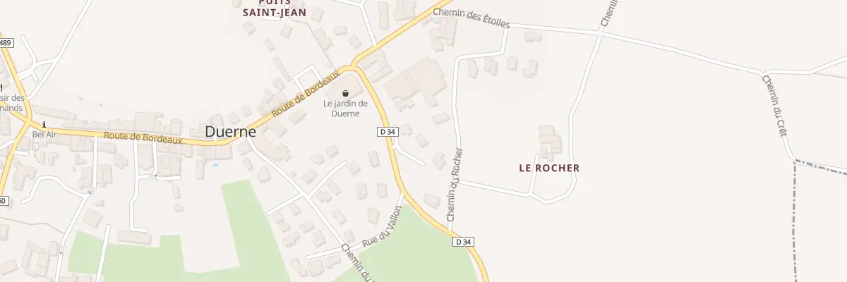 Plan du 5275 Pontel à Duerne