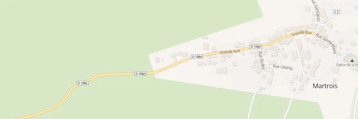 Plan du 5001 Au Bout des Vignes à Martrois