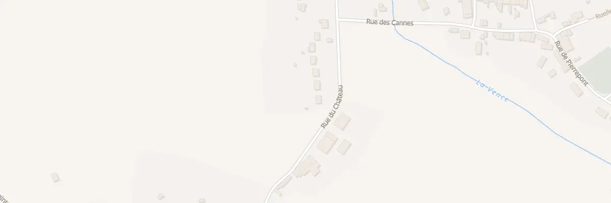 Plan du 28 Rue du Château à Launois-sur-Vence