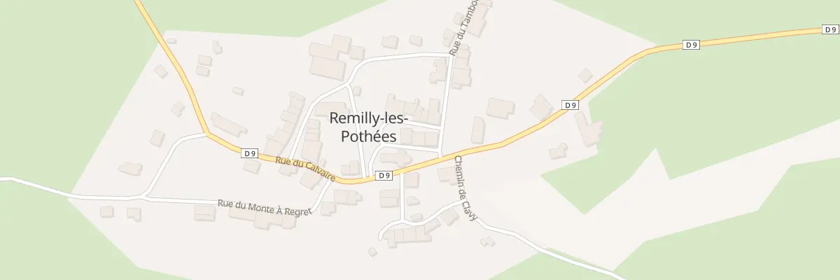 Plan du 3 Pl de l’Eglise à Remilly-les-Pothées
