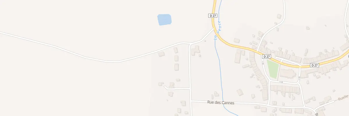 Plan du 4 Rue du Château à Launois-sur-Vence