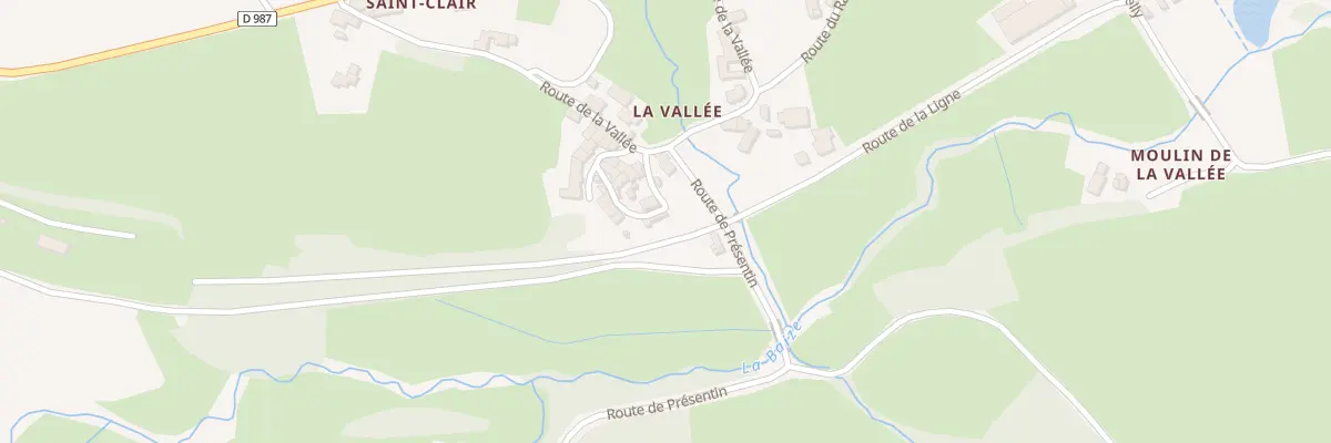 Plan du 5049 La Vallee à Trambly