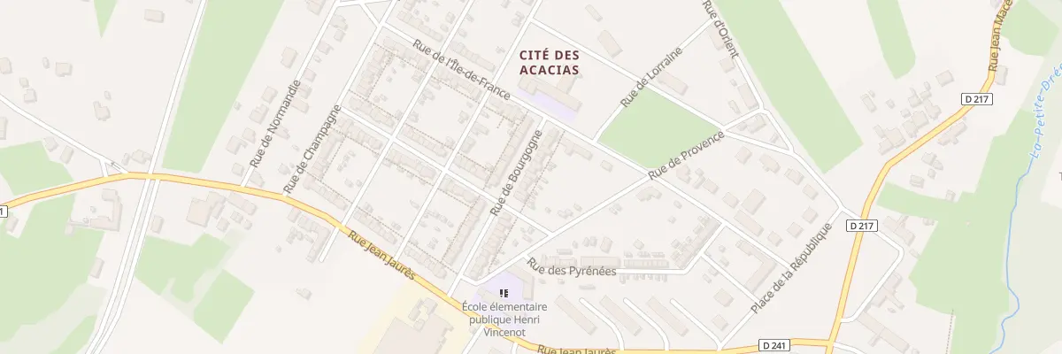Plan du 34 Rue de Bourgogne à Épinac