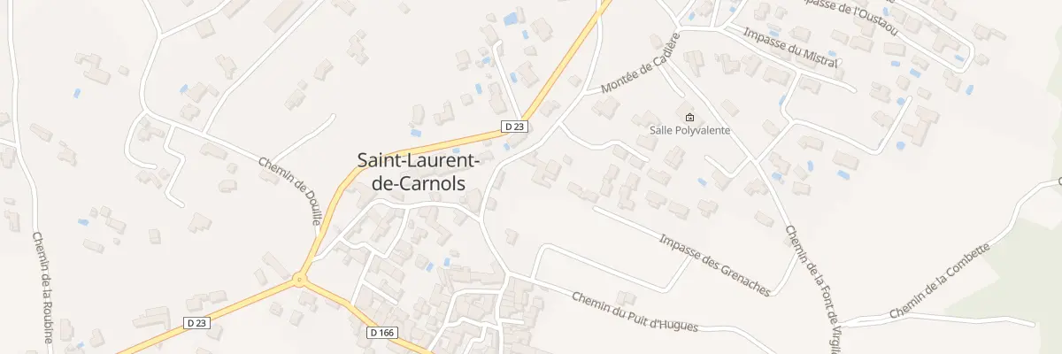 Plan du 5012 Rue de la Verrière à Saint-Laurent-de-Carnols