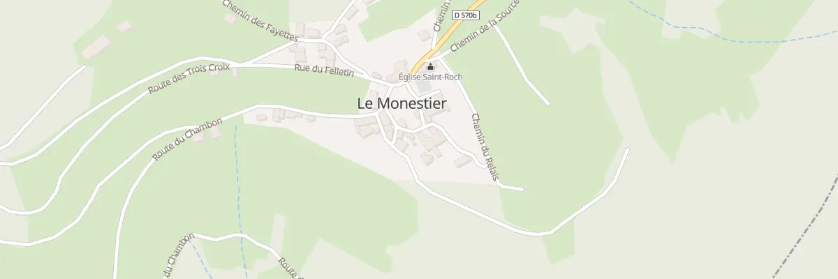 Plan du 5026 Le Village à Monestier