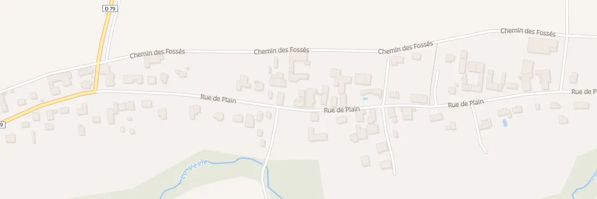 Plan du 139 Rue de Plain à Courtisols