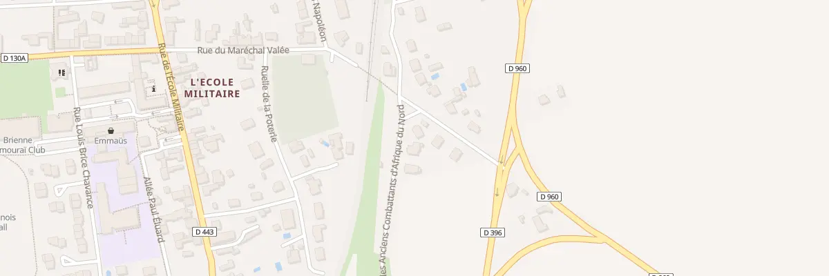 Plan du 11 Rue des Anciens Combattants à Brienne-le-Château