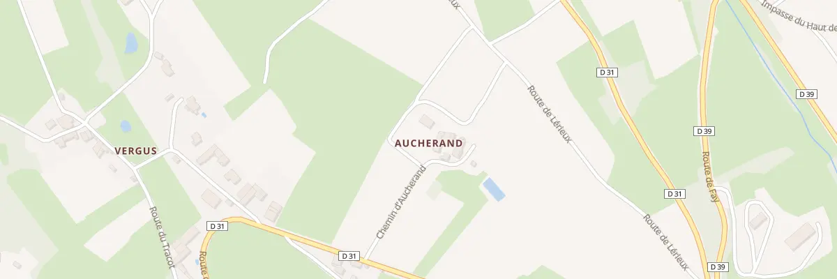 Plan du 143 Che d’Aucherand à Saint-Vérand