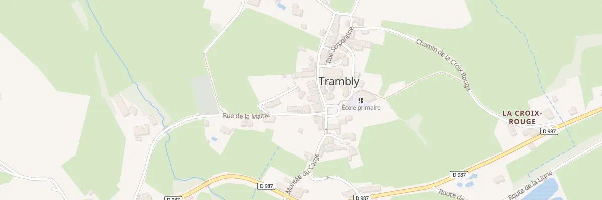Plan du 3 Rue de l’Eglise à Trambly