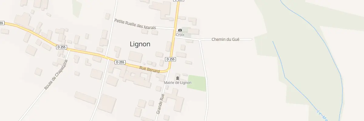 Plan du 6 Gr Grande Rue à Lignon