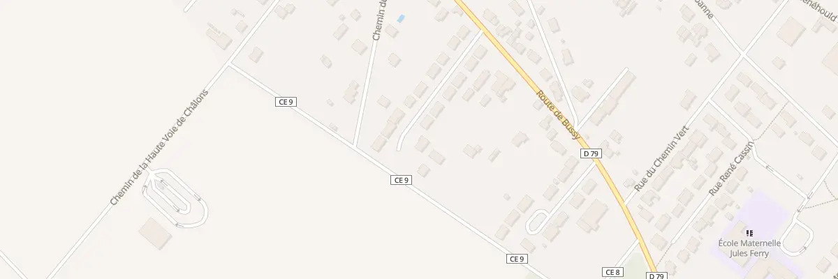 Plan du 13 Rue Capitaine Fregate N Camard à Suippes