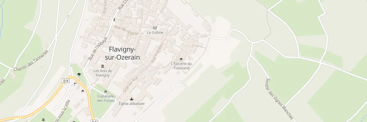 Plan du 14 Rue de l’Ancienne Cure à Flavigny-sur-Ozerain