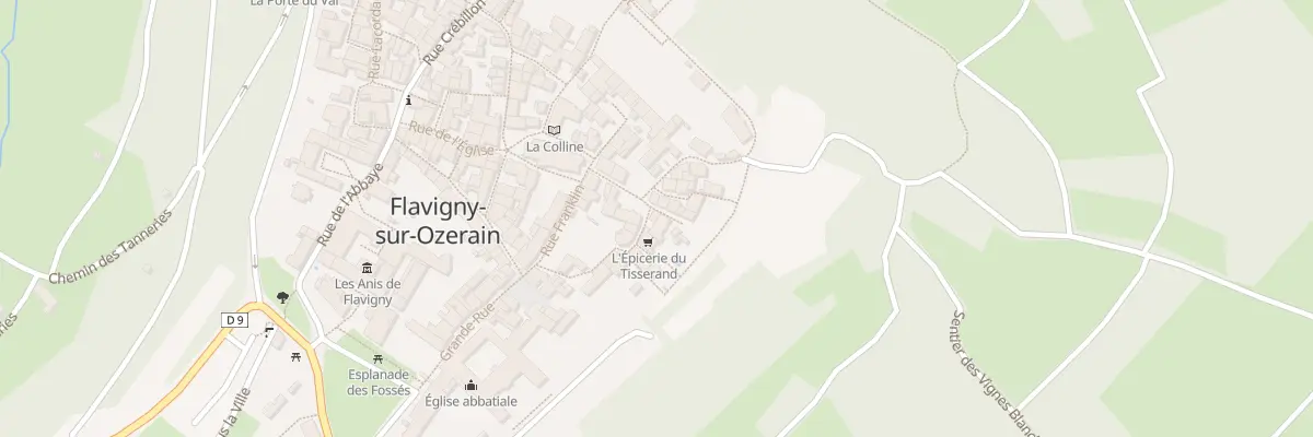 Plan du 18 Rue de l’Ancienne Cure à Flavigny-sur-Ozerain