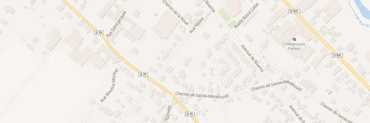 Plan du 2 Rue Neuve à Suippes