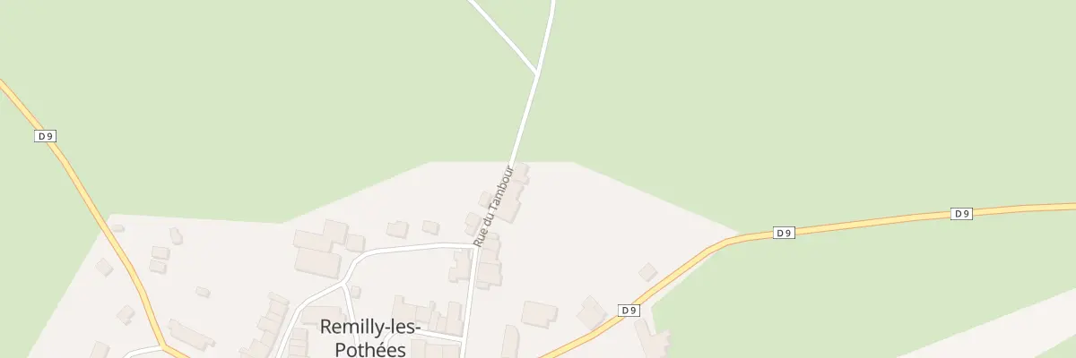 Plan du 14 Rue du Tambour à Remilly-les-Pothées