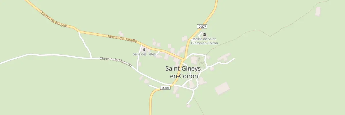 Plan du 5022 Saint-Gineys à Saint-Gineys-en-Coiron