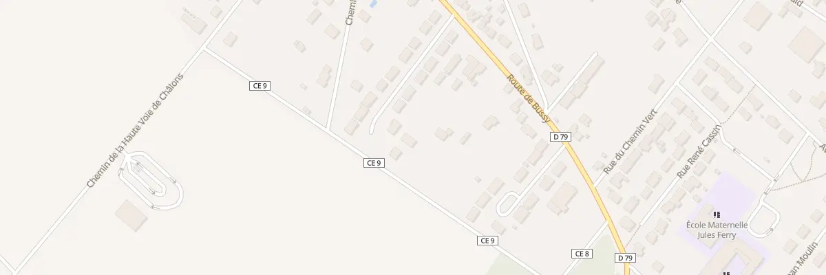 Plan du 15 Rue Capitaine Fregate N Camard à Suippes