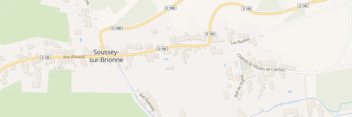 Plan du 26 Grande Rue à Soussey-sur-Brionne