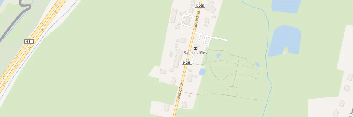 Plan du 5006 Village du Gue d’Hossus à Gué-d’Hossus