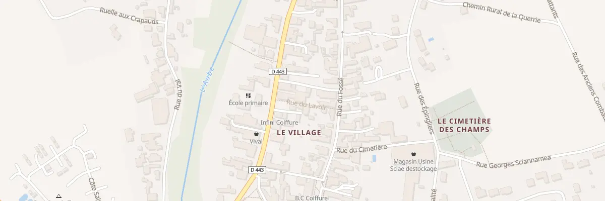Plan du 5 Rue du Lavoir à Dienville