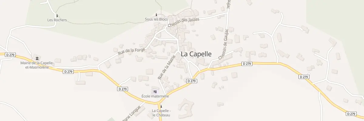 Plan du 5244 Pl de l’Eglise de la Capelle à La Capelle-et-Masmolène