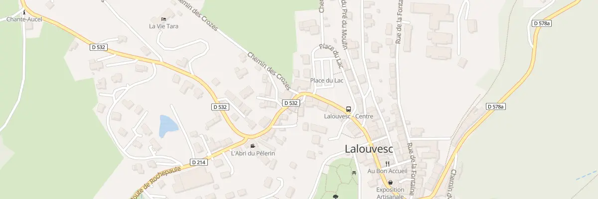 Plan du 37 Rue des Cévennes à Lalouvesc