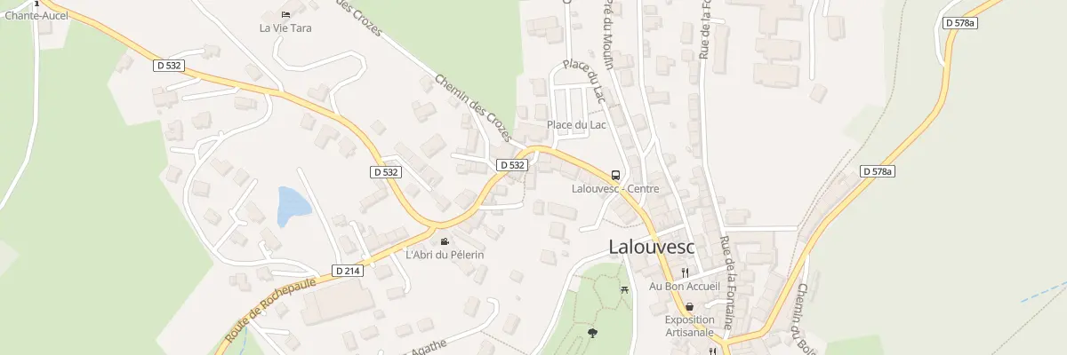 Plan du 5039 Ste Agathe à Lalouvesc