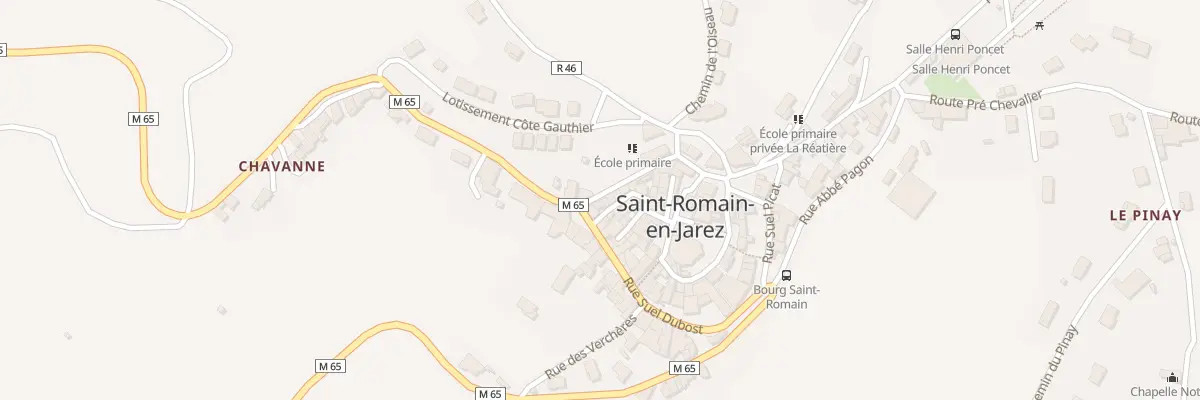 Plan du 111 Rue du Terrat à Saint-Romain-en-Jarez