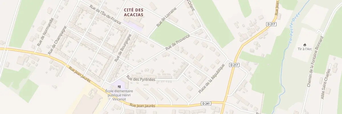 Plan du 54 Rue de l’Ile de France à Épinac
